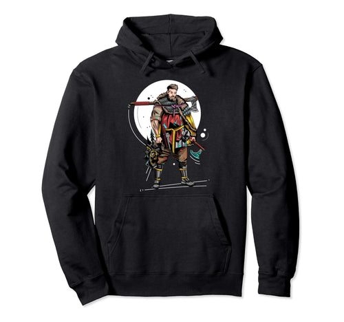 Viking Warrior Stays Loyal To Justice Hoodie - Minimalist Print Unisex - T-Shirt, Sweatshirt, Hoodie
