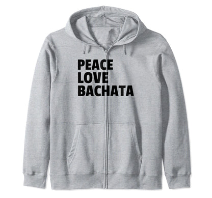 Peace Love Bachata Auf Danceshirts T-Shirt - Aesthetic Graphic for Adults - T-Shirt, Sweatshirt, Hoodie