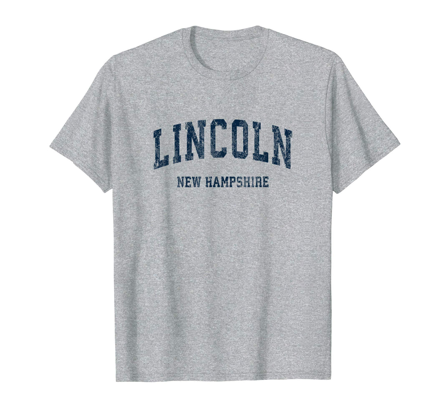 Lincoln New Hampshire Nh Varsity Sports T-Shirt - Aesthetic Graphic Unisex - T-Shirt, Sweatshirt, Hoodie