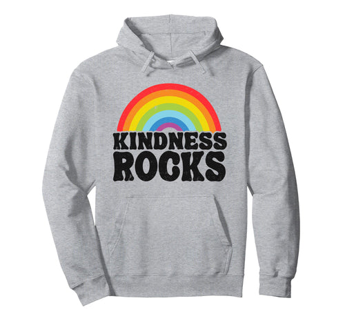 Anti Bullying Hippie Teacher Rainbow Hoodie - Graphic Print Men Women - T-Shirt, Sweatshirt, Hoodie