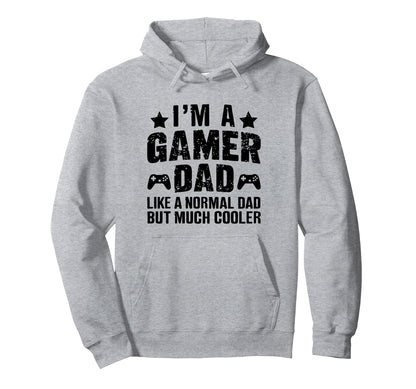 Gaming Lover Daddy Funny Gamer Dad Hoodie - Aesthetic Graphic Unisex - T-Shirt, Sweatshirt, Hoodie