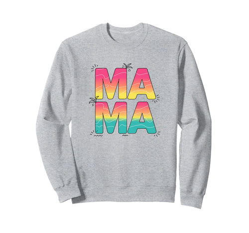 Mama Boho Sunset Sweatshirt - Novelty Apparel for Adults - T-Shirt, Sweatshirt, Hoodie