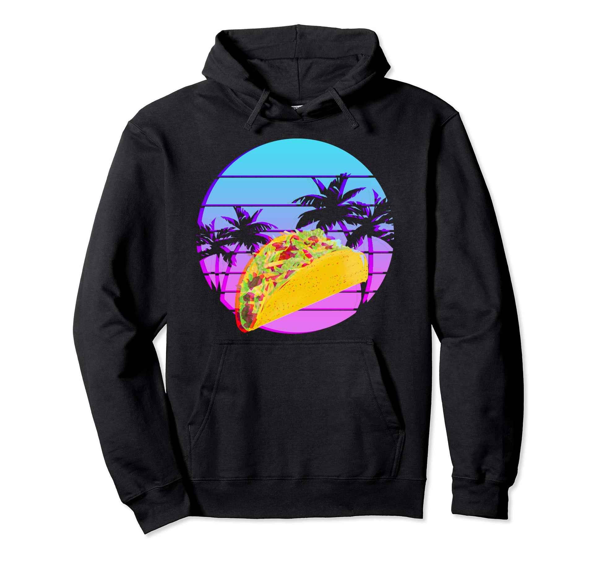 90S 80S Taco Japanese Otaku Aesthetic Hoodie - Trendy Graphic Men Women - T-Shirt, Sweatshirt, Hoodie