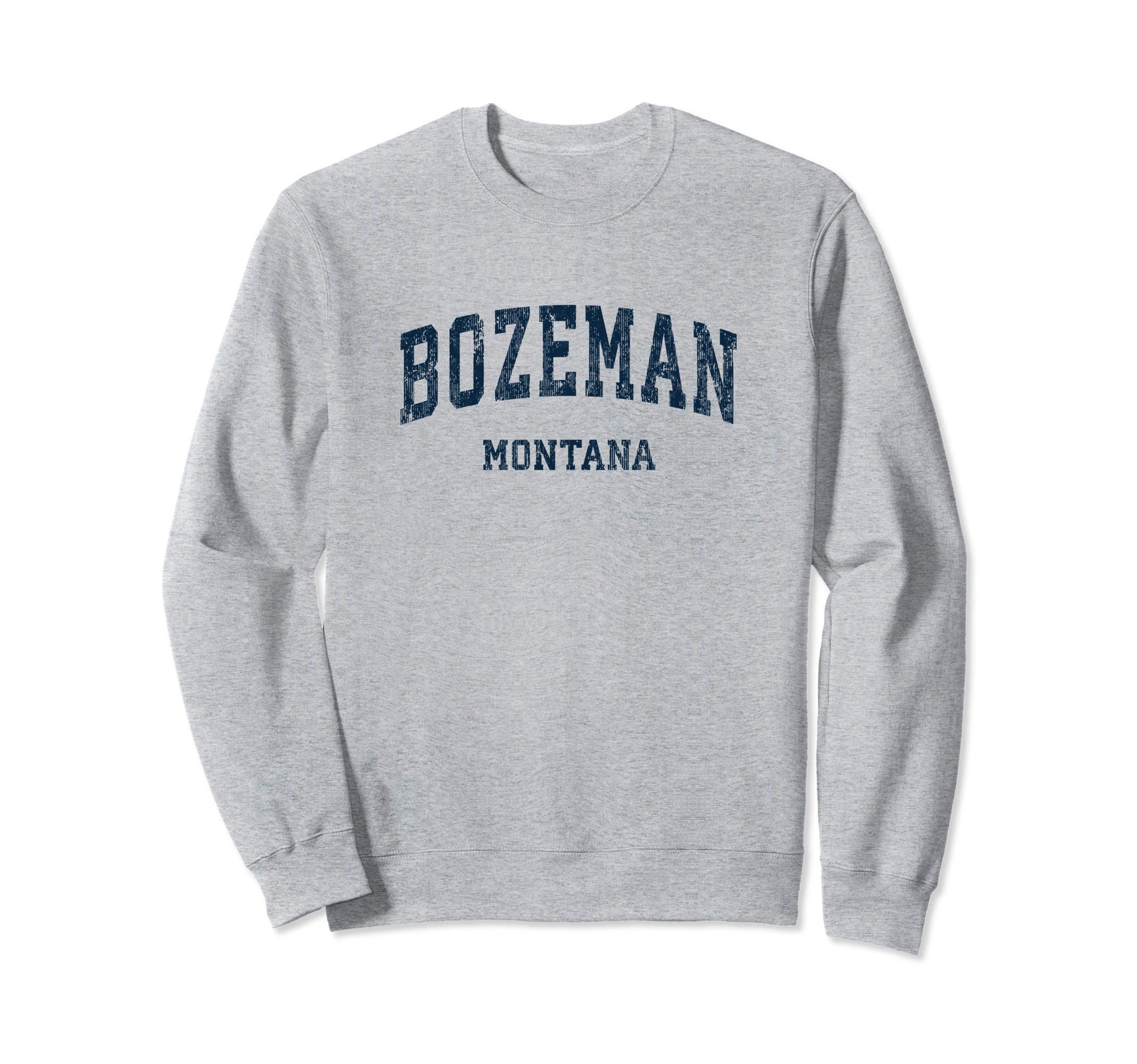 Bozeman Montana Mt Varsity Sports Sweatshirt - Custom Art Print Men Women - T-Shirt, Sweatshirt, Hoodie