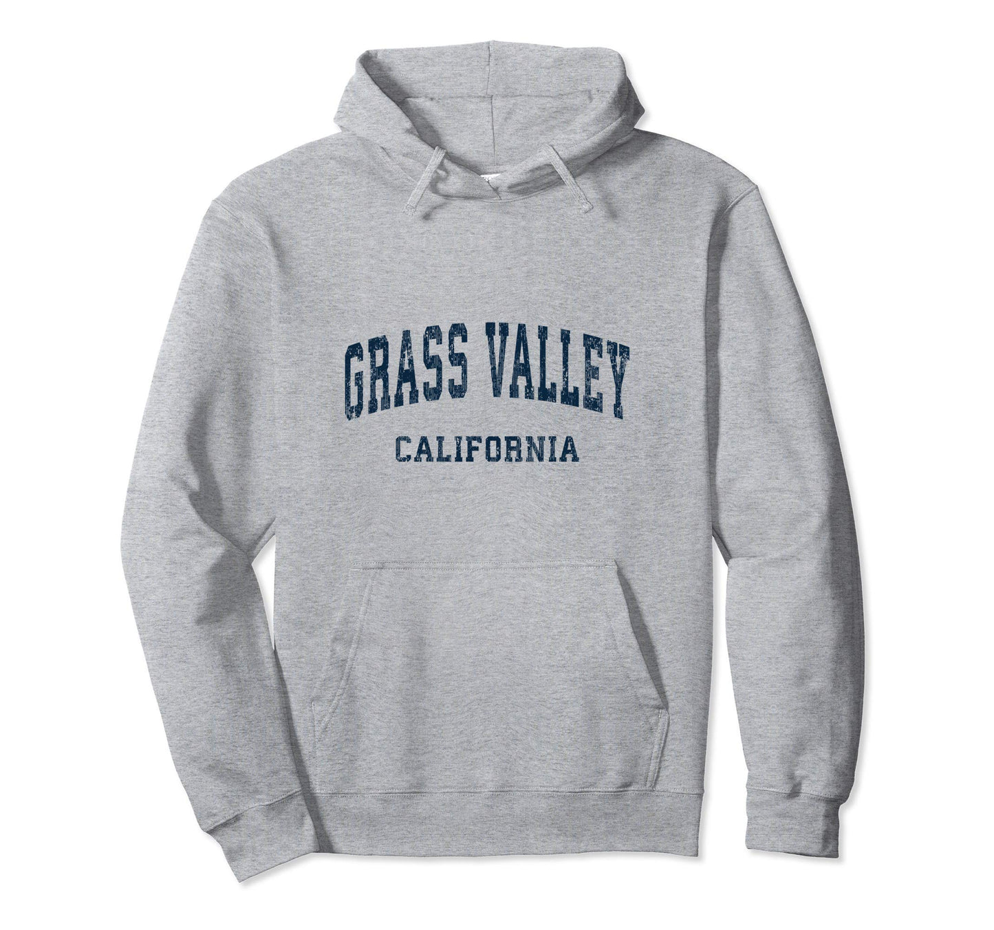 Grass Valley California Ca Varsity Sports Hoodie - Streetwear Style Unisex - T-Shirt, Sweatshirt, Hoodie