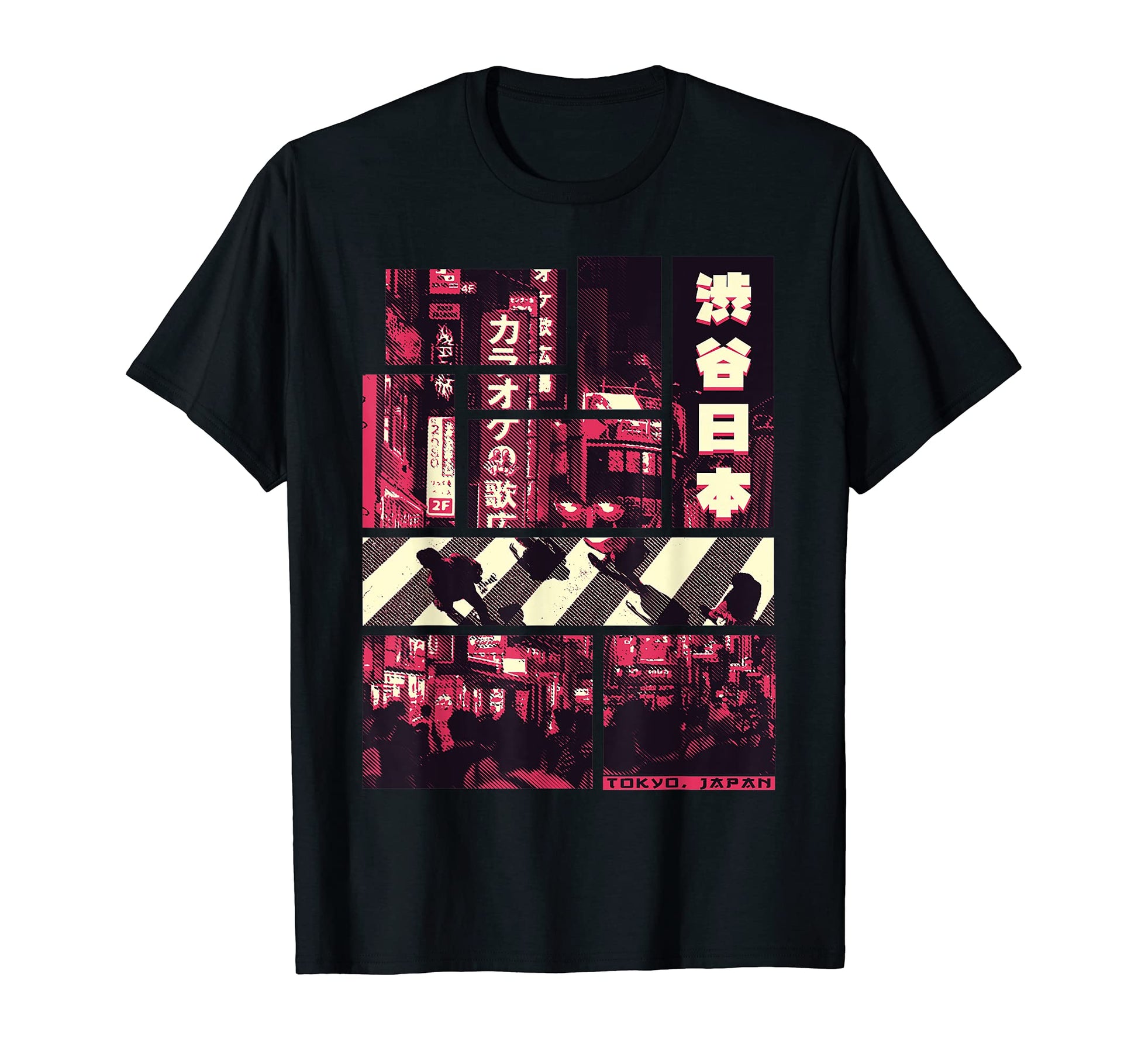 Tokyo City Japan Tokio Vaporwave T-Shirt - Trendy Graphic for Adults - T-Shirt, Sweatshirt, Hoodie