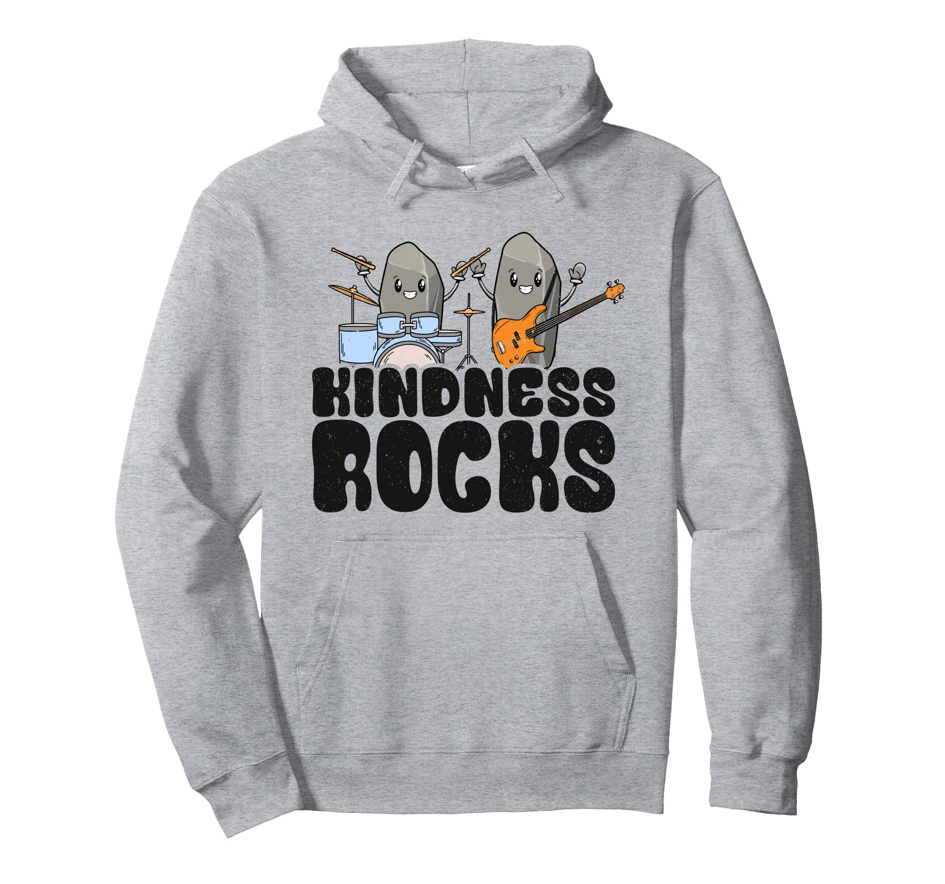 Anti Bullying Rainbow Hippie Music Hoodie - Casual Everyday Wear Unisex - T-Shirt, Sweatshirt, Hoodie