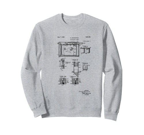 Camera Photographic Patent 1927 Sweatshirt - Streetwear Style for Adults - T-Shirt, Sweatshirt, Hoodie