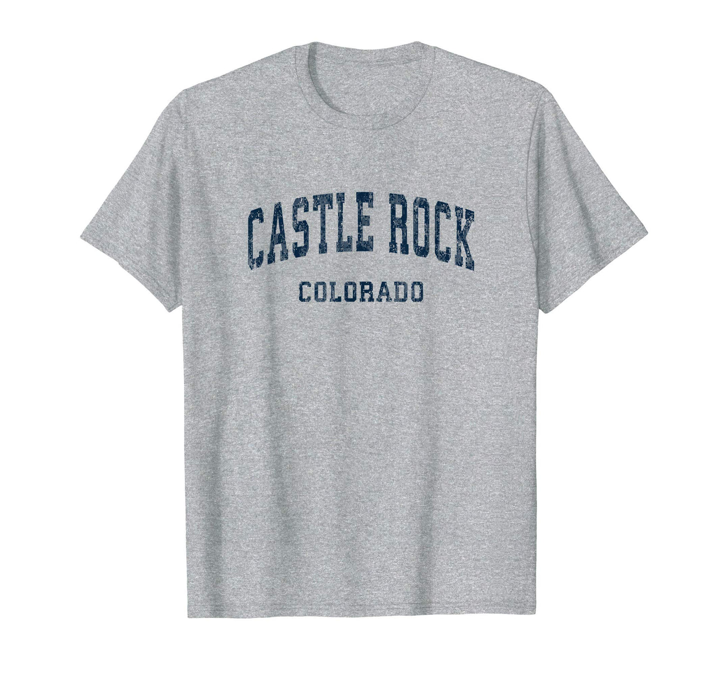 Castle Rock Colorado Co Varsity Sports T-Shirt - Fun Novelty Design Unisex - T-Shirt, Sweatshirt, Hoodie