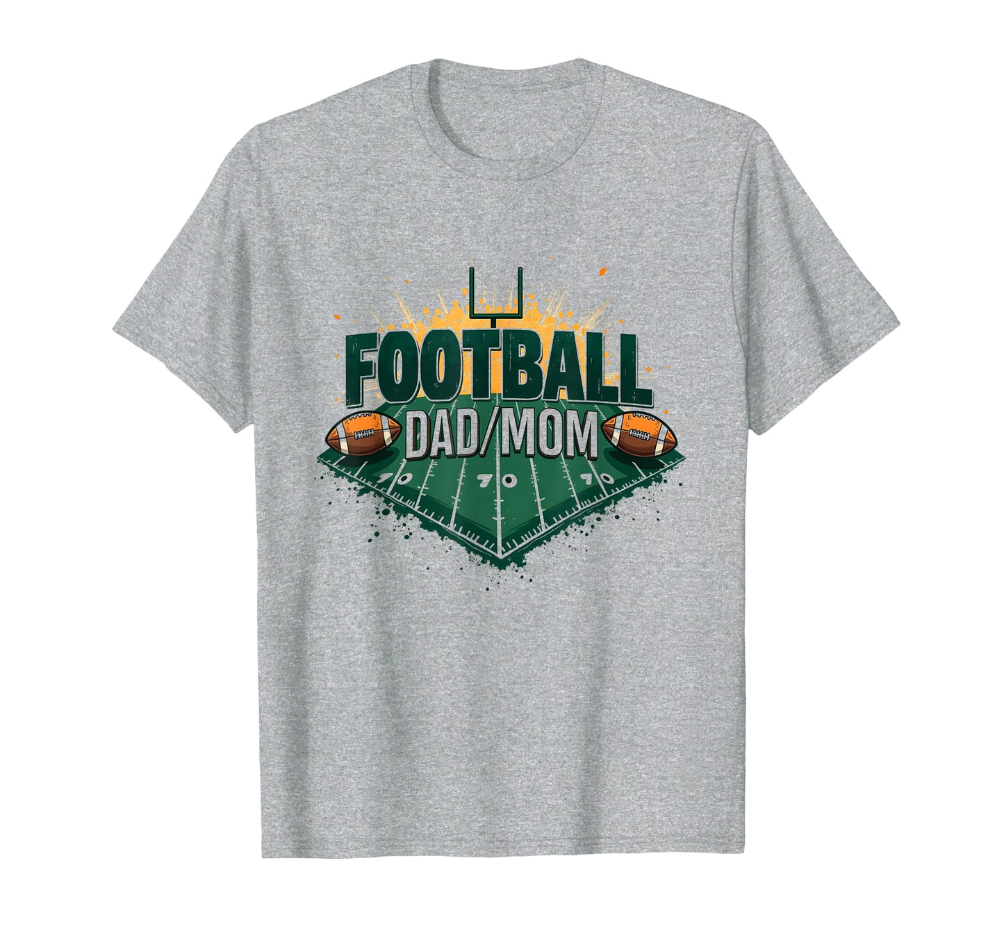 Football Dad Mom Proud Parent Game Day T-Shirt - Trendy Graphic Men Women - T-Shirt, Sweatshirt, Hoodie