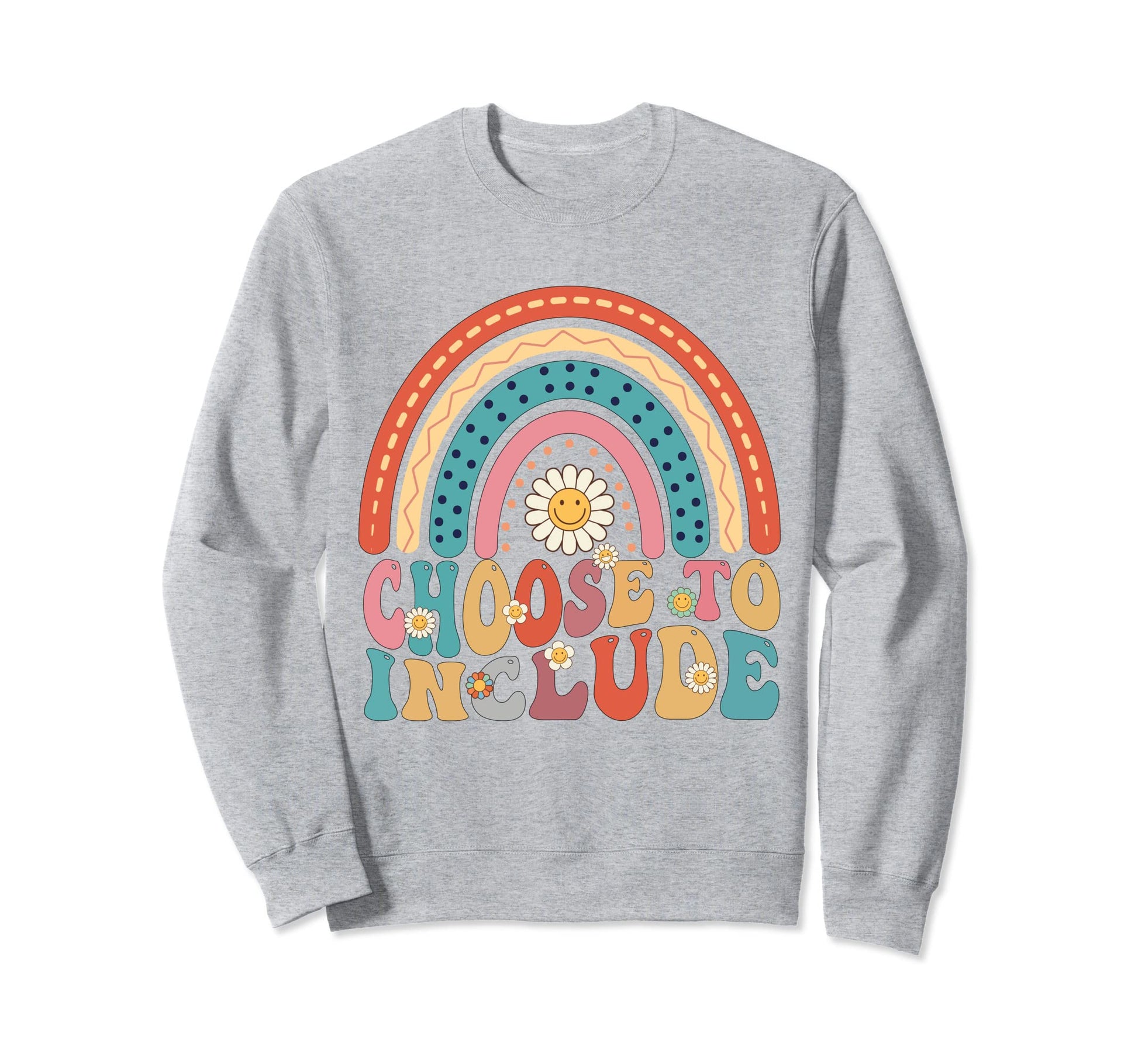 Choose To Include Autism Teacher Sweatshirt - Aesthetic Graphic Men Women - T-Shirt, Sweatshirt, Hoodie