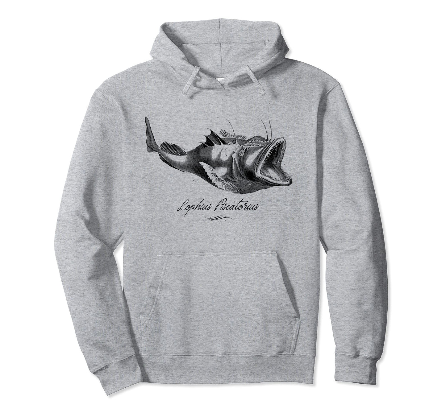 Anglerfish Hoodie - Aesthetic Graphic Men Women - T-Shirt, Sweatshirt, Hoodie