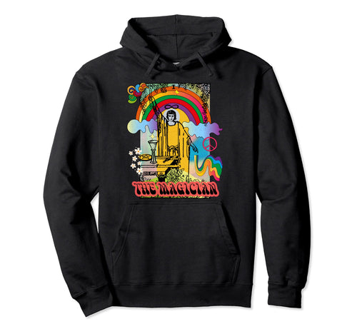 Tarot Card Magician Groovy Hippie Hoodie - Aesthetic Graphic Men Women - T-Shirt, Sweatshirt, Hoodie