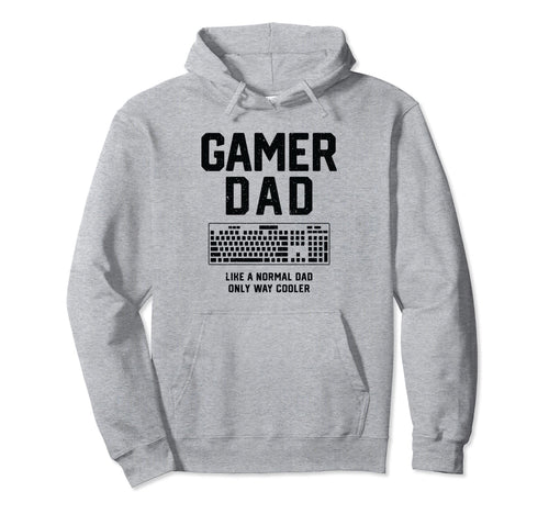 Gamer Dad Funny Pc Gamer Fathers Day Hoodie - Minimalist Print for Adults - T-Shirt, Sweatshirt, Hoodie