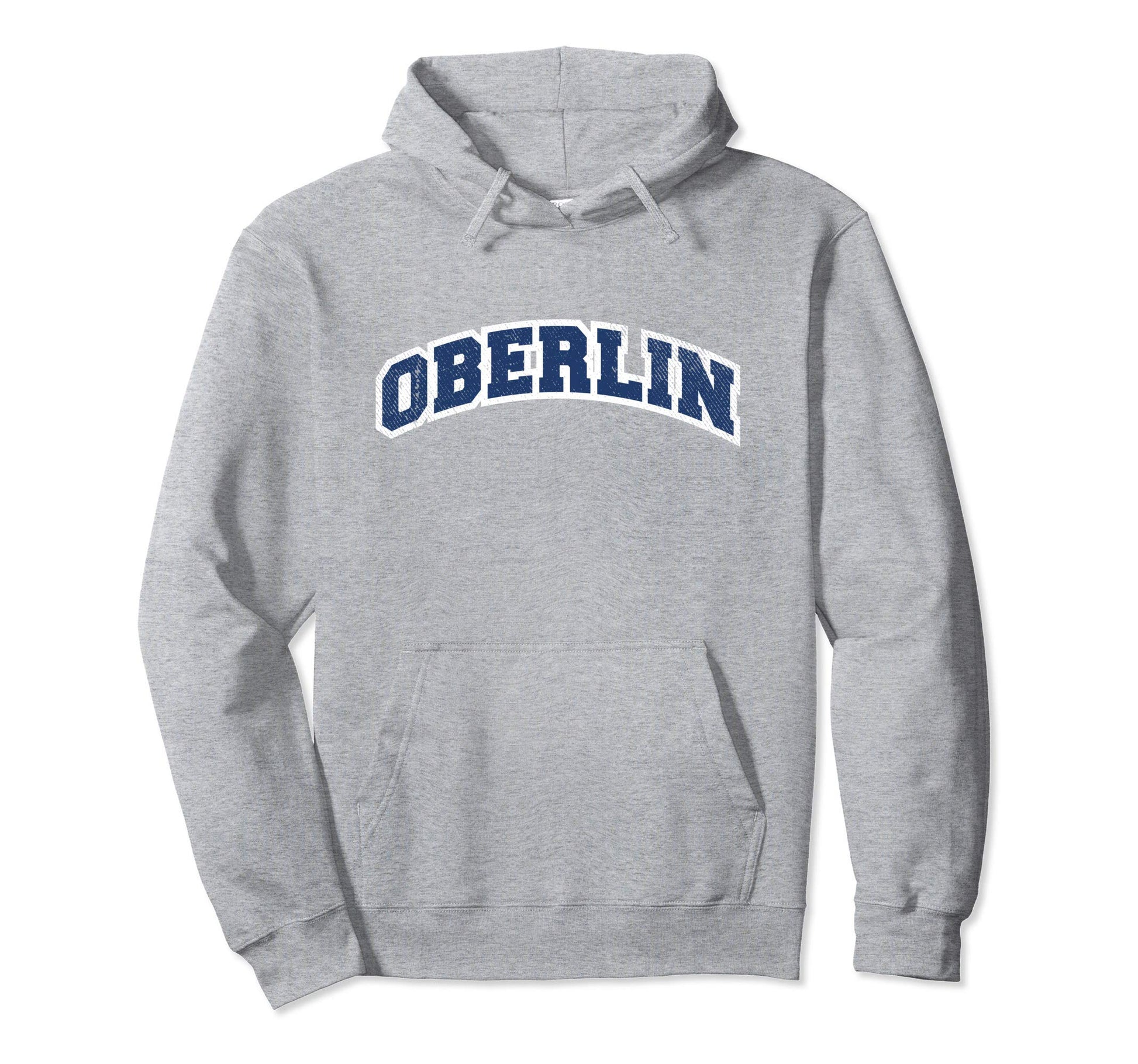 Oberlin Ohio Varsity Hoodie - Unique Graphic Unisex - T-Shirt, Sweatshirt, Hoodie