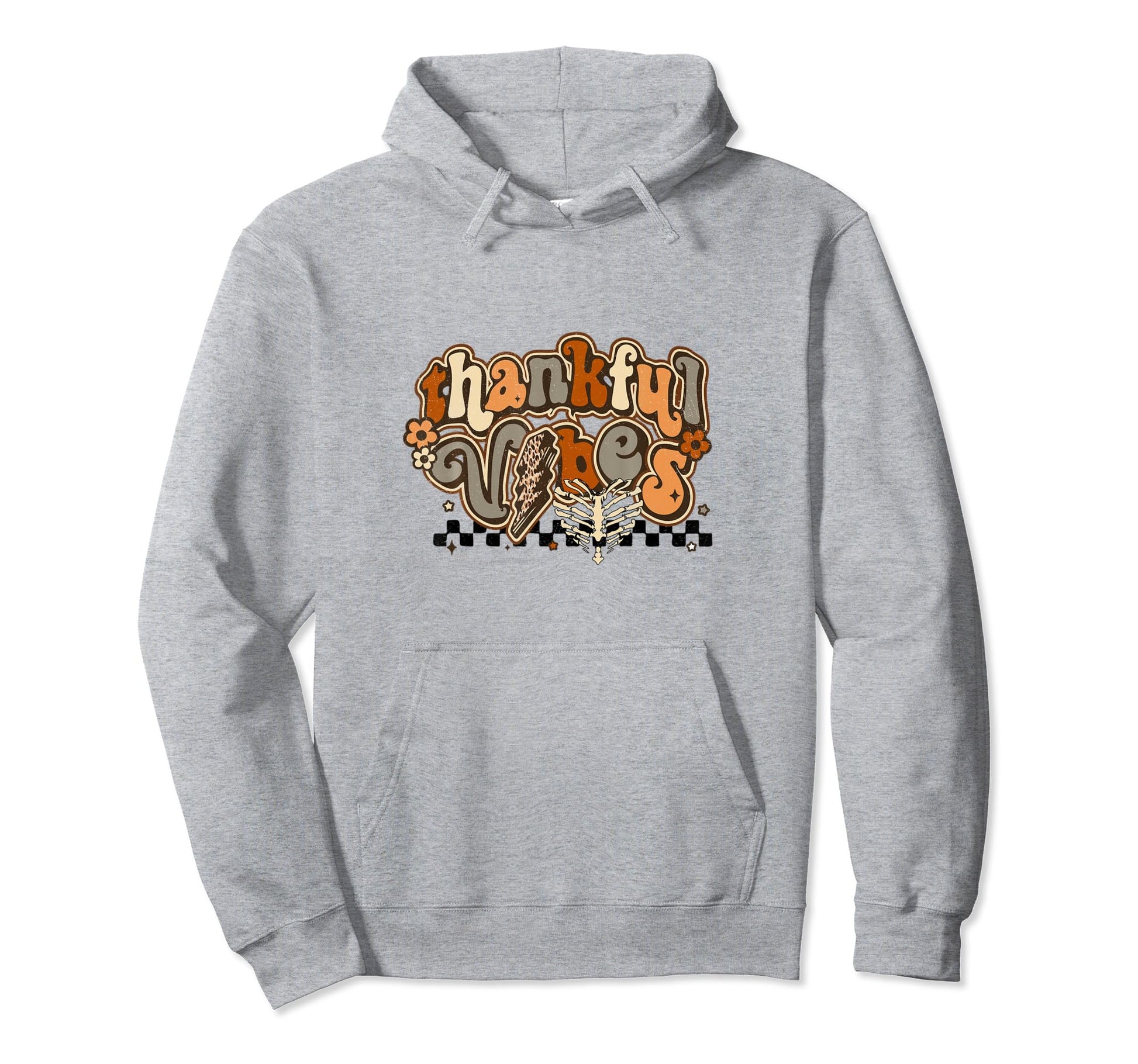 Happy Thanksgiving Day Autumn Fall Thankful Hoodie - Unique Graphic Unisex - T-Shirt, Sweatshirt, Hoodie