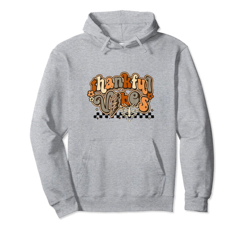 Happy Thanksgiving Day Autumn Fall Thankful Hoodie - Unique Graphic Unisex - T-Shirt, Sweatshirt, Hoodie