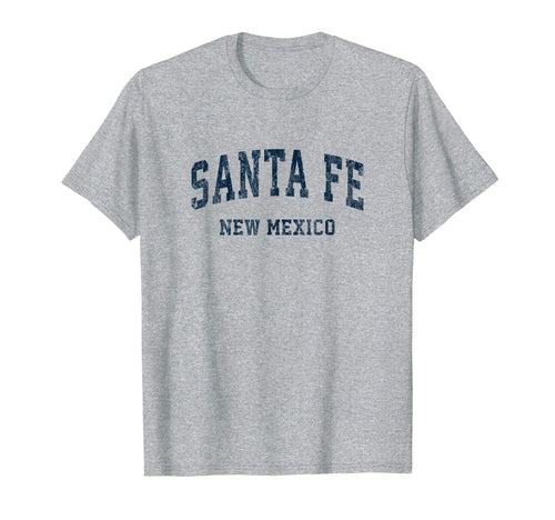 Santa Fe New Mexico Nm Varsity Sports T-Shirt - Aesthetic Graphic Unisex - T-Shirt, Sweatshirt, Hoodie