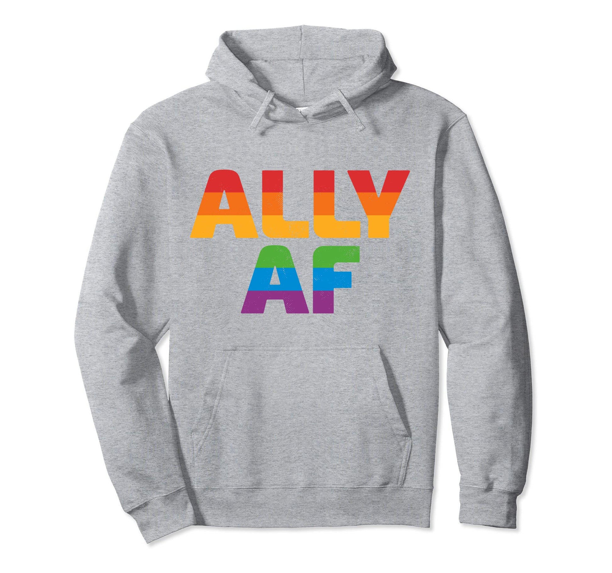 Lgbtq Ally Af Lesbian Gay Pride Lgbt Hoodie - Novelty Apparel Unisex - T-Shirt, Sweatshirt, Hoodie