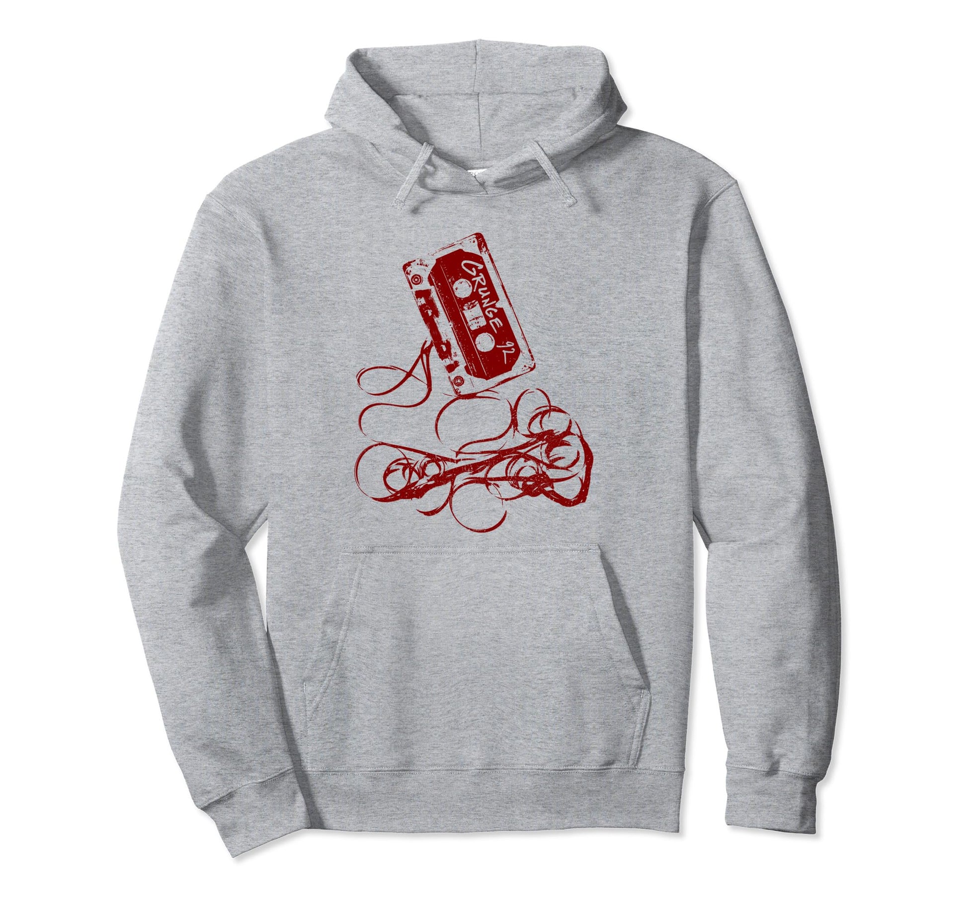Grunge 90S Music Tape Concert Hoodie - Trendy Graphic for Adults - T-Shirt, Sweatshirt, Hoodie