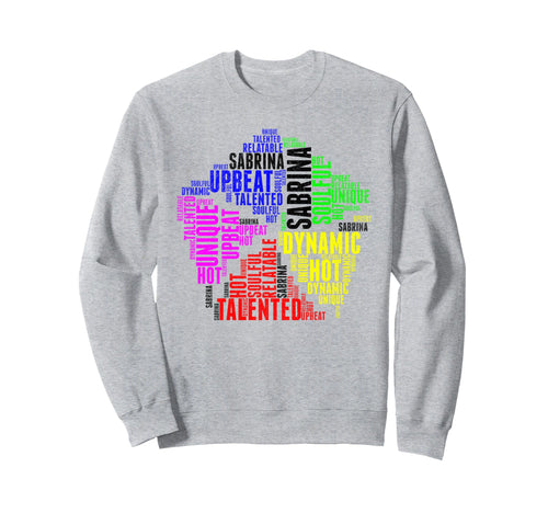 Fashionable 2025 Sabrina Name T Sweatshirt - Casual Everyday Wear Unisex - T-Shirt, Sweatshirt, Hoodie