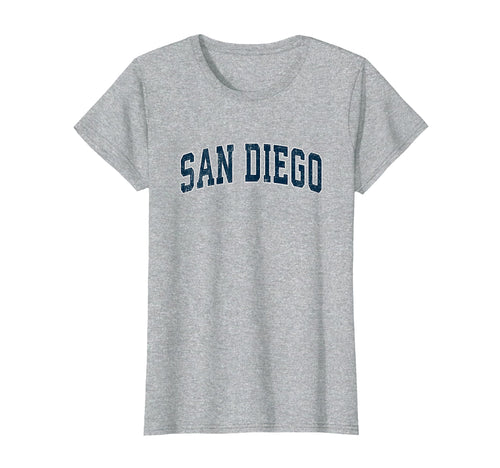 San Diego California Ca Varsity Sports T-Shirt - Fun Novelty Design Unisex - T-Shirt, Sweatshirt, Hoodie