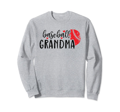 Baseball Grandma Funny Sport Sweatshirt - Custom Art Print Unisex - T-Shirt, Sweatshirt, Hoodie