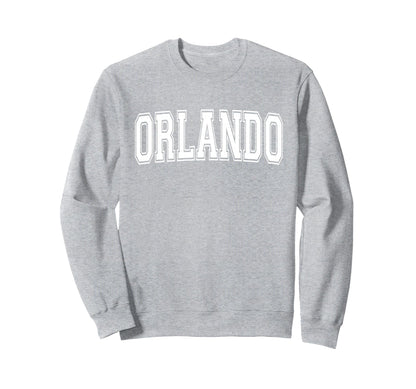 Orlando Fl Florida Usa Sports Sweatshirt - Fun Novelty Design for Adults - T-Shirt, Sweatshirt, Hoodie