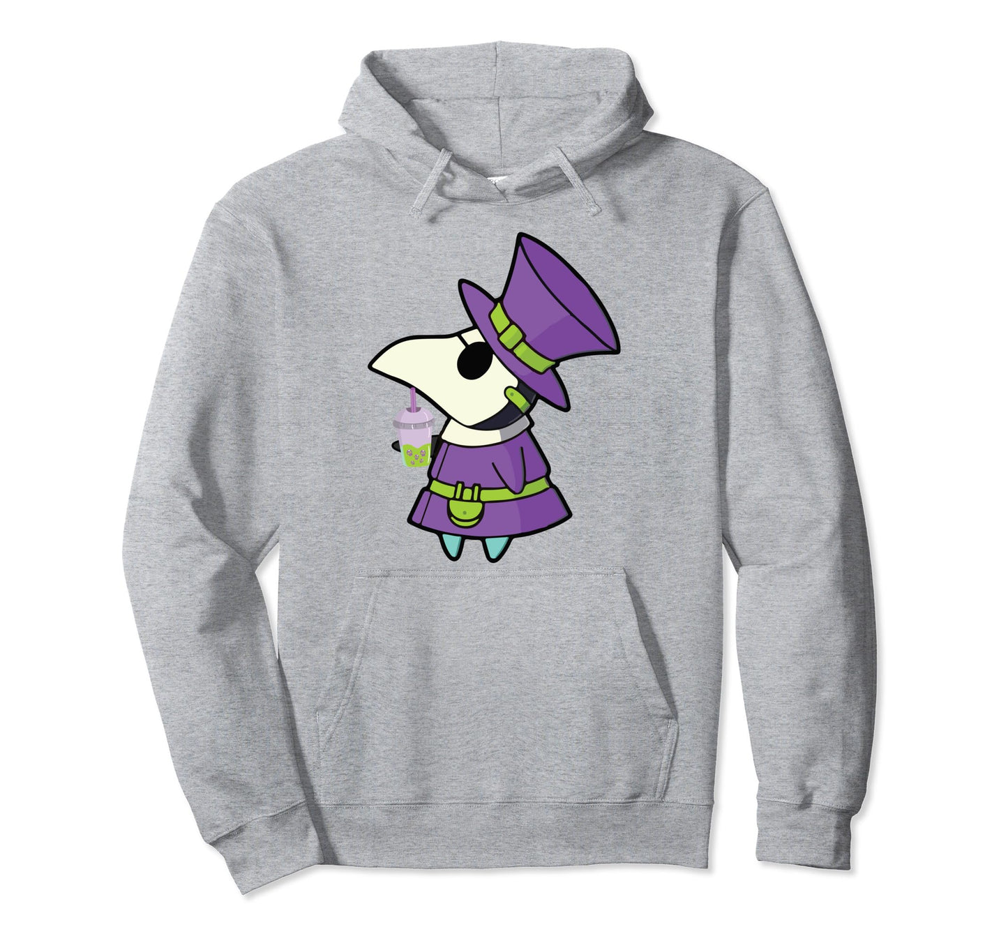 Plague Doctor Bubble Tea Goth Plague Hoodie - Streetwear Style Men Women - T-Shirt, Sweatshirt, Hoodie