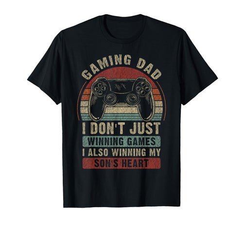 Gaming Dad Father Son Fathers Day T-Shirt - Aesthetic Graphic Men Women - T-Shirt, Sweatshirt, Hoodie