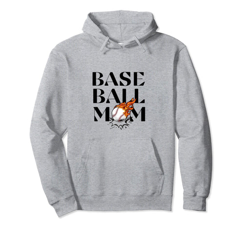 Baseball Mom Game Day Womens Game Day Hoodie - Custom Art Print Unisex - T-Shirt, Sweatshirt, Hoodie