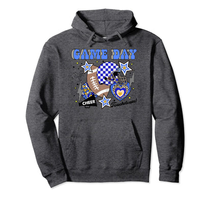 Funny Football Lover Game Day Vibes Hoodie - Streetwear Style Men Women - T-Shirt, Sweatshirt, Hoodie