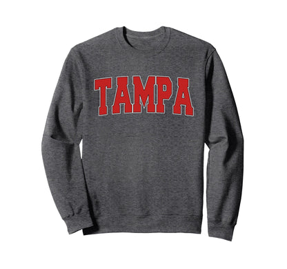 Tampa Fl Florida Varsity Usa Sports Sweatshirt - Aesthetic Graphic Unisex - T-Shirt, Sweatshirt, Hoodie