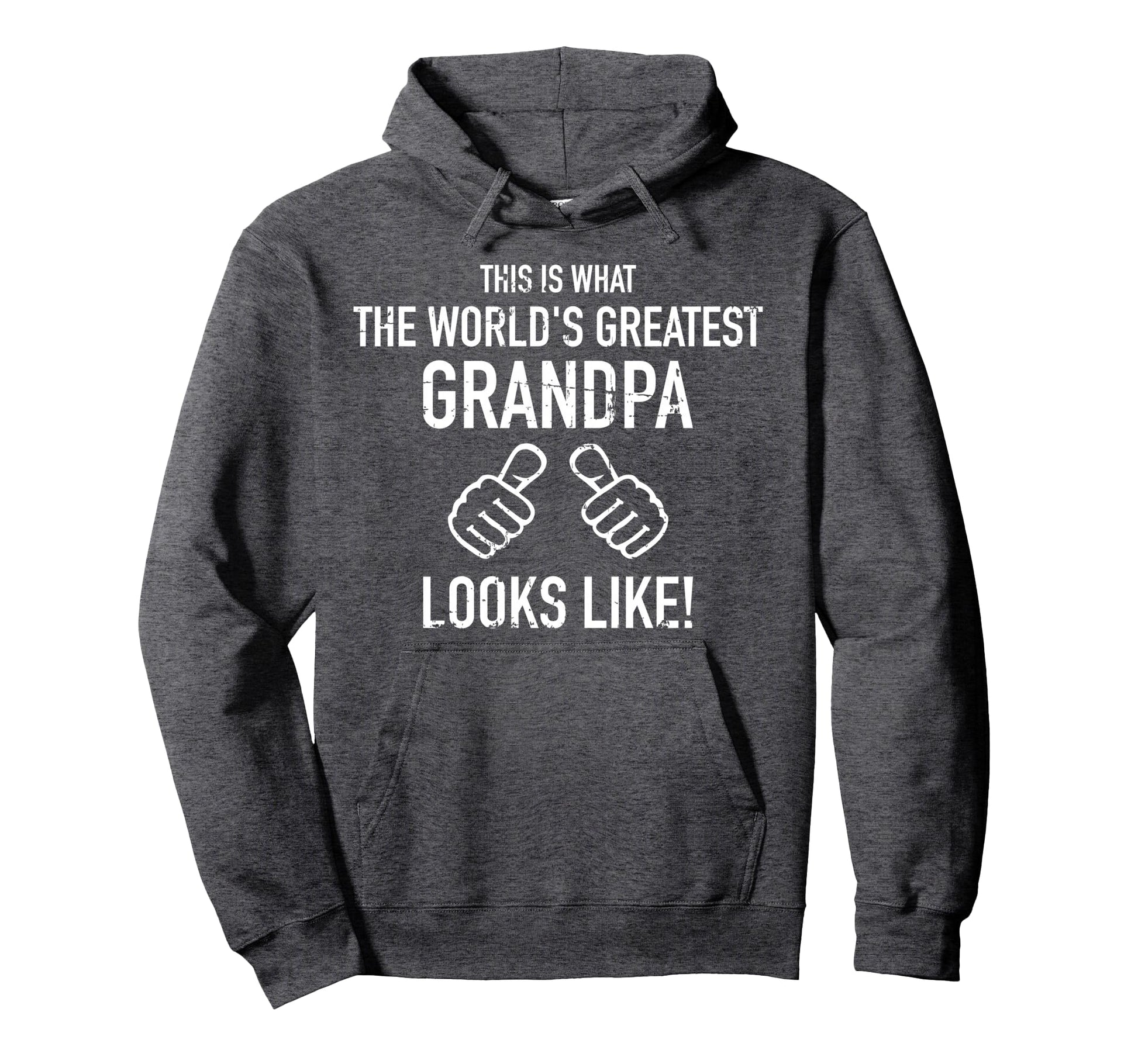 Worlds Greatest Grandpa Hoodie - Custom Art Print Men Women - T-Shirt, Sweatshirt, Hoodie