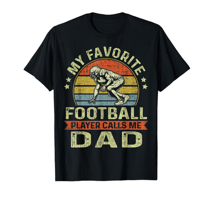 My Favorite Football Player Calls Me T-Shirt - Custom Art Print for Adults - T-Shirt, Sweatshirt, Hoodie