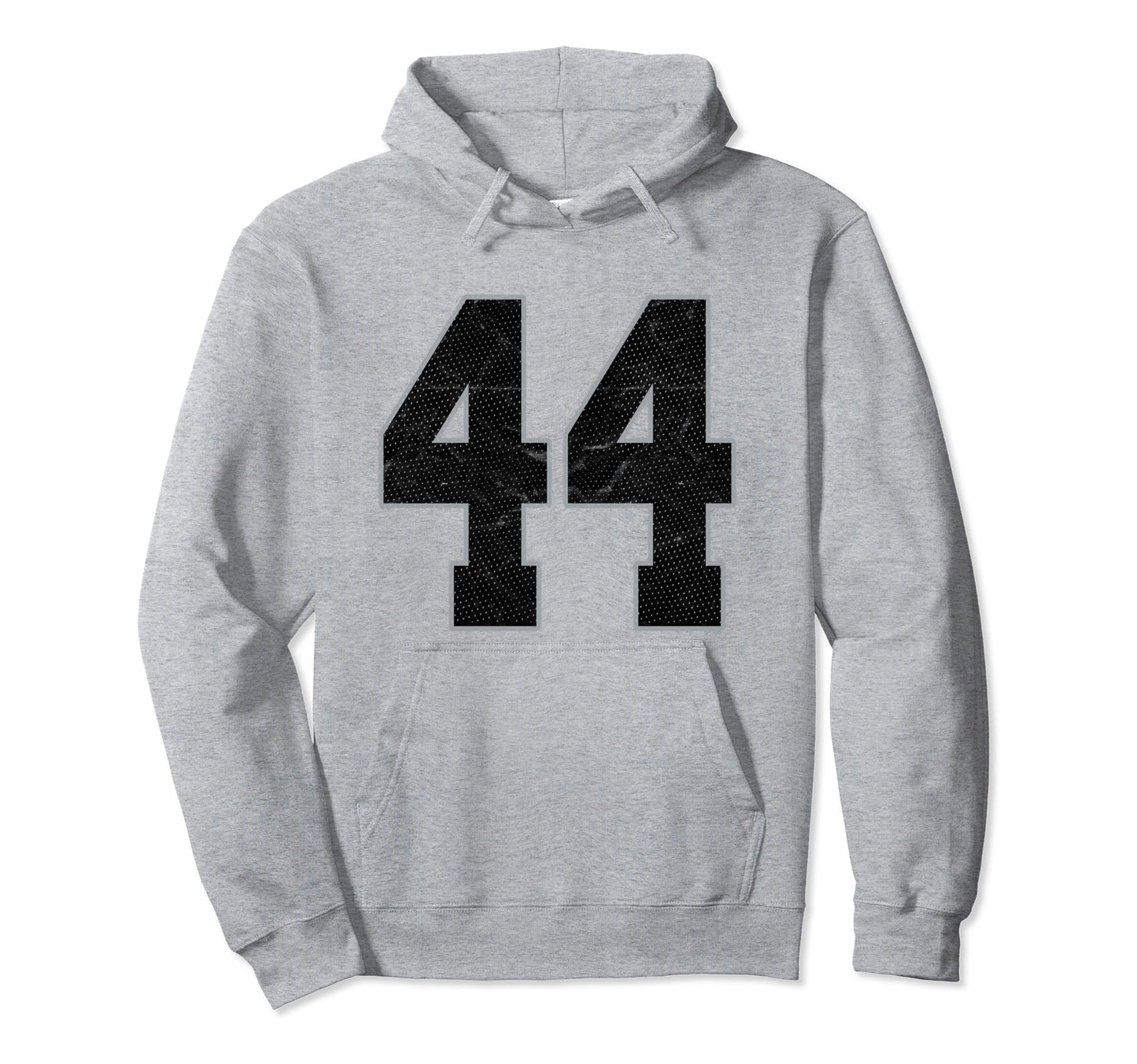 Number 44 Numbered Uniform Sports Hoodie - Casual Everyday Wear for Adults - T-Shirt, Sweatshirt, Hoodie