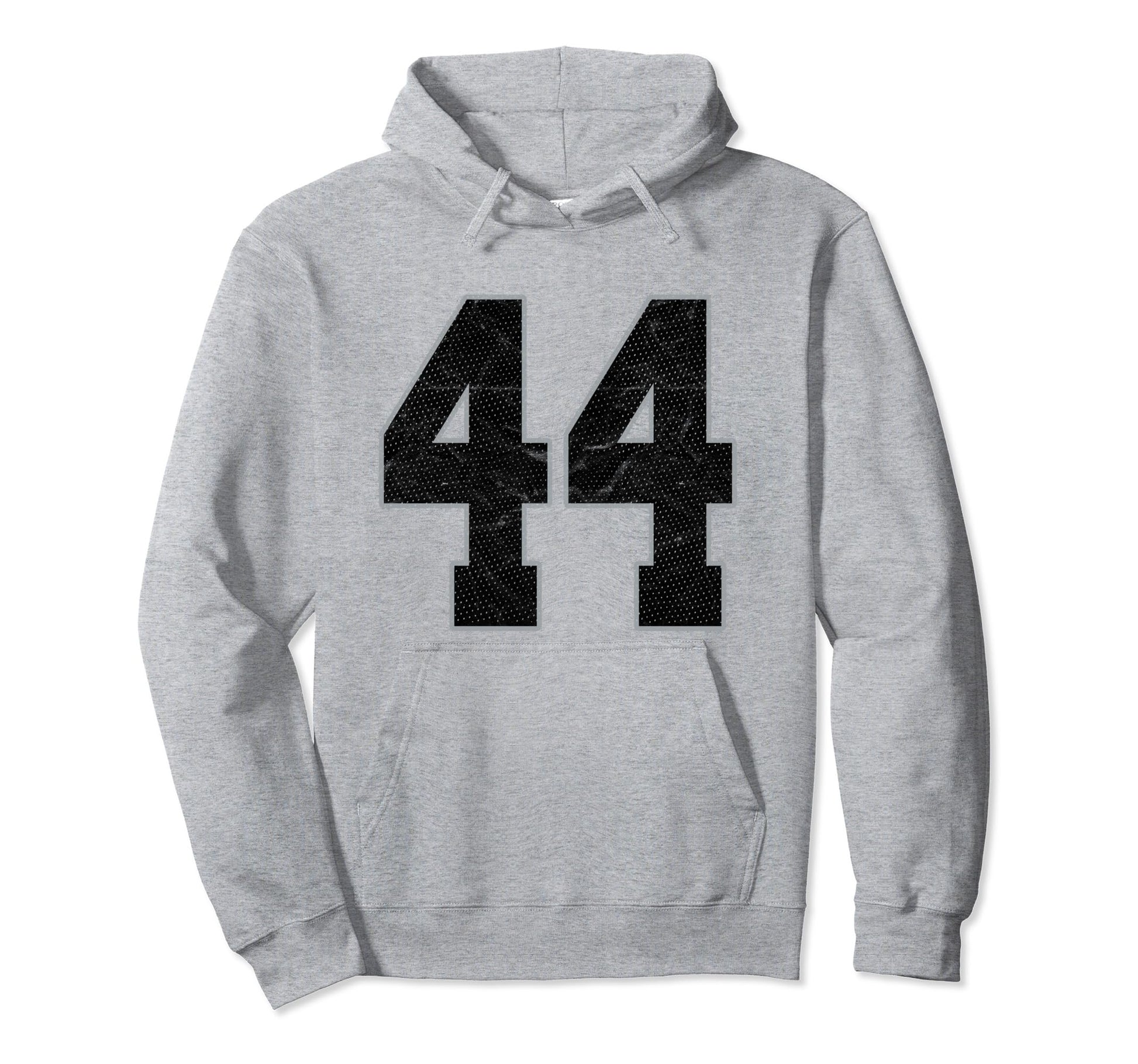Number 44 Numbered Uniform Sports Hoodie - Casual Everyday Wear for Adults - T-Shirt, Sweatshirt, Hoodie