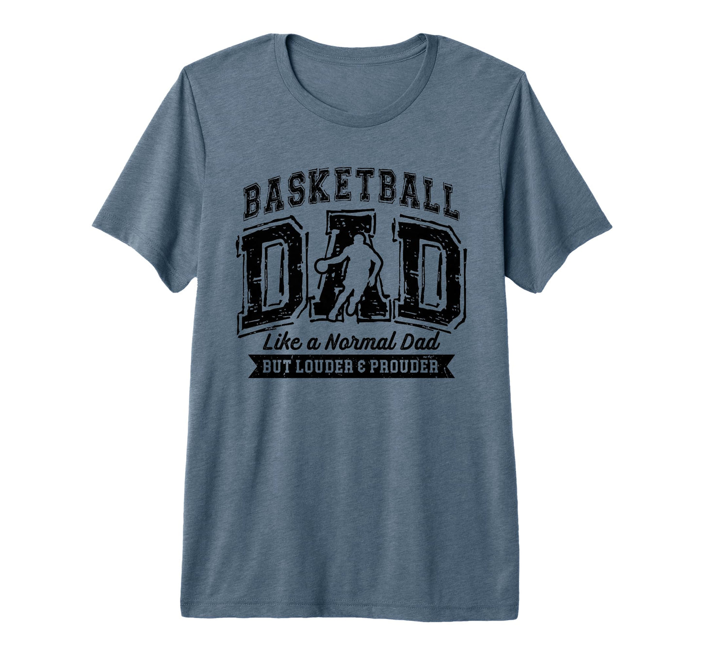 Mens Basketball Dad Like Normal Dad T-Shirt - Custom Art Print Unisex - T-Shirt, Sweatshirt, Hoodie
