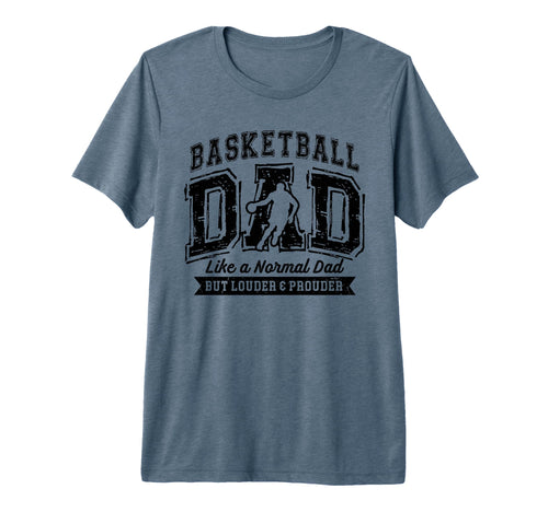 Mens Basketball Dad Like Normal Dad T-Shirt - Custom Art Print Unisex - T-Shirt, Sweatshirt, Hoodie