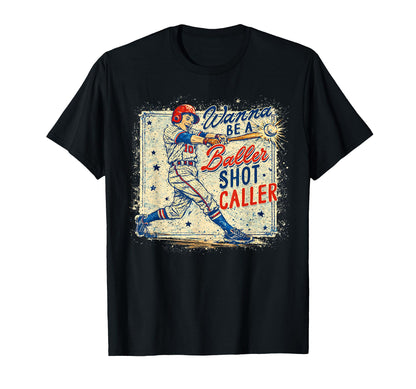 Baseball Season Game Day Vibes Wanna T-Shirt - Trendy Graphic for Adults - T-Shirt, Sweatshirt, Hoodie
