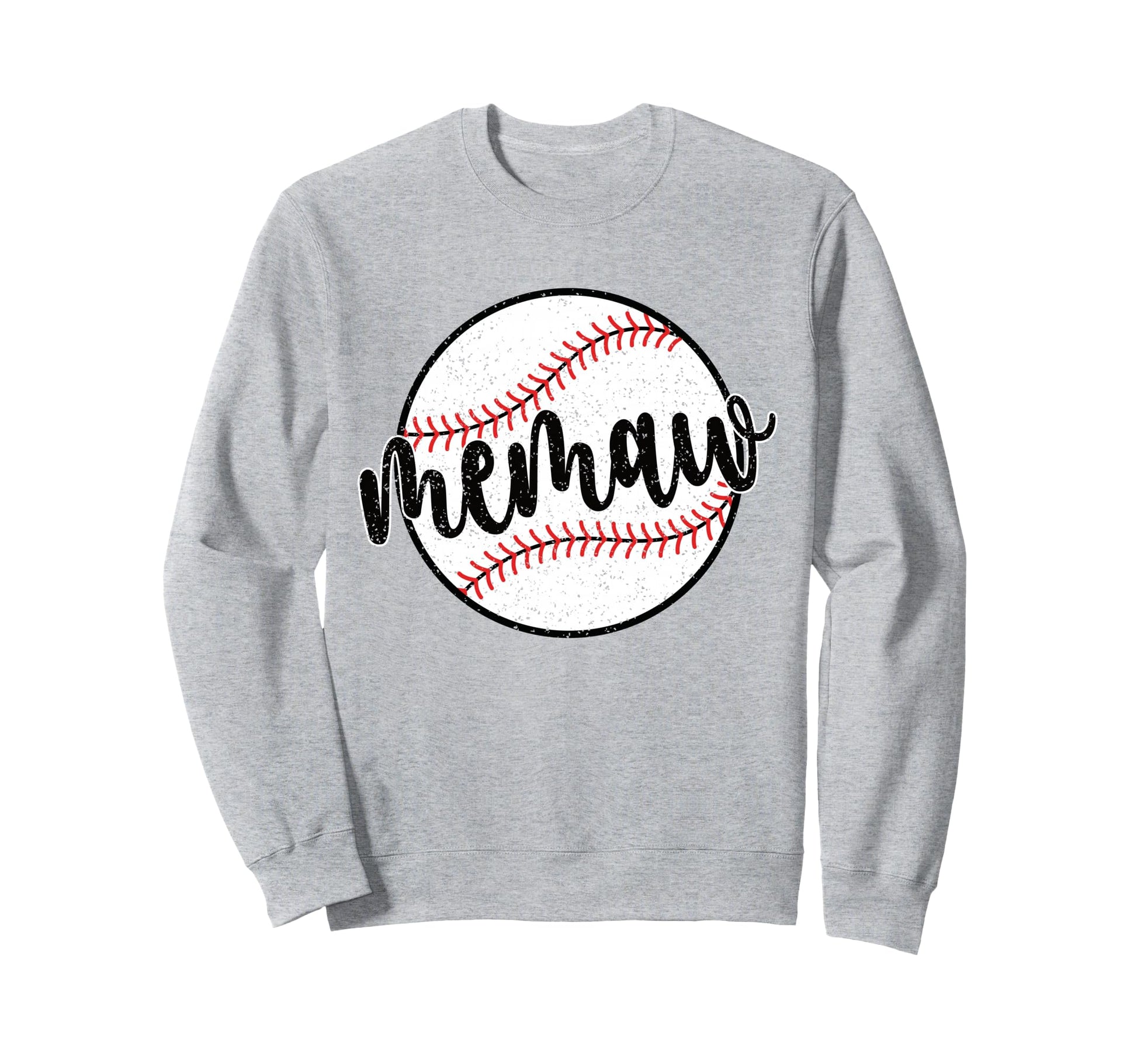 Proud Baseball Memaw Grandma Sweatshirt - Unique Graphic Men Women - T-Shirt, Sweatshirt, Hoodie