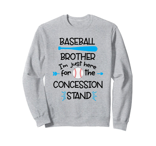 Baseball Brother Funny Baseball Sweatshirt - Trendy Graphic for Adults - T-Shirt, Sweatshirt, Hoodie