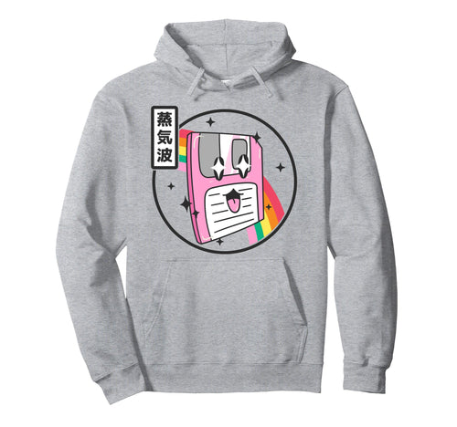 Floppy Disk Kawaii Rainbow Anime Hoodie - Custom Art Print Unisex - T-Shirt, Sweatshirt, Hoodie