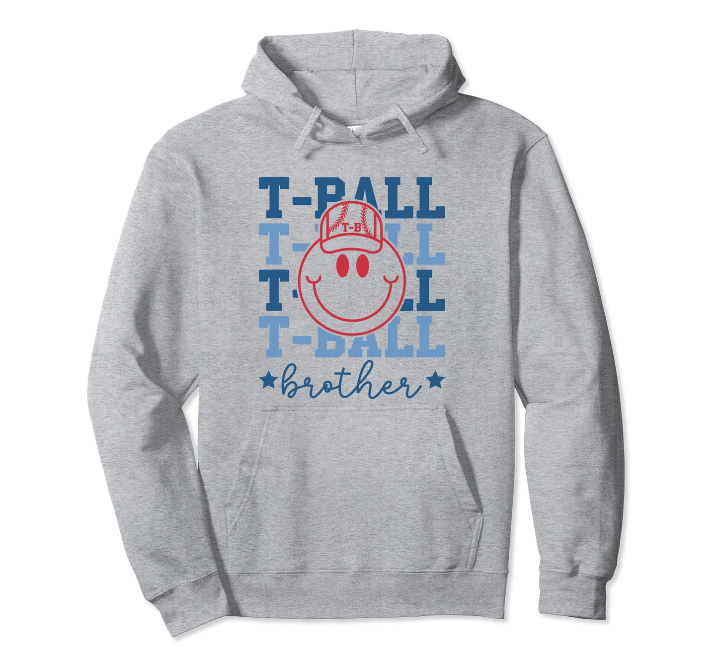 T Ball Brother Baseball Tball Brother Hoodie - Custom Art Print Men Women - T-Shirt, Sweatshirt, Hoodie