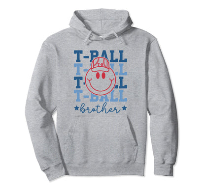 T Ball Brother Baseball Tball Brother Hoodie - Custom Art Print Men Women - T-Shirt, Sweatshirt, Hoodie