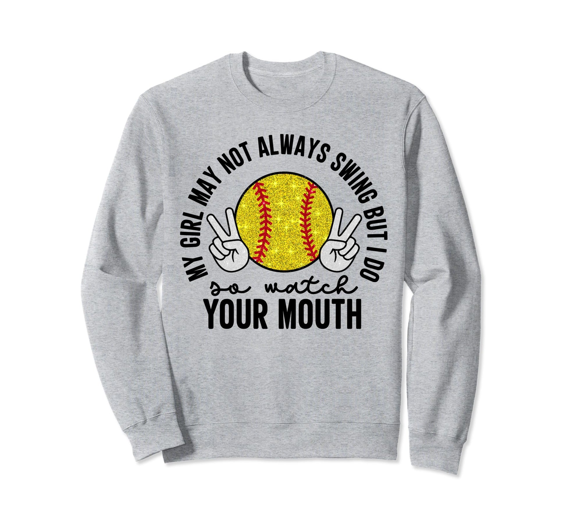 My May Not Always Swing But I Do Sweatshirt - Aesthetic Graphic Men Women - T-Shirt, Sweatshirt, Hoodie