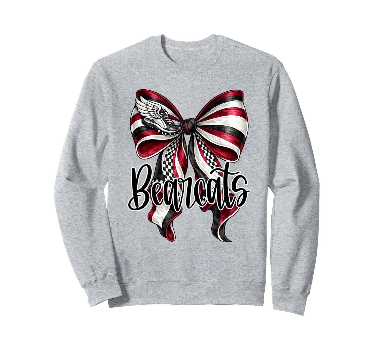 Bearcats Track Bow Bearcat Cross Sweatshirt - Streetwear Style Men Women - T-Shirt, Sweatshirt, Hoodie
