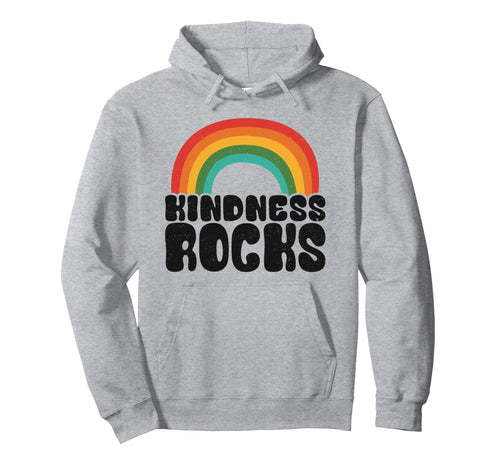 Hippie Teacher Anti Bullying Rainbow Hoodie - Streetwear Style for Adults - T-Shirt, Sweatshirt, Hoodie