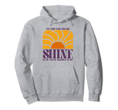 Shine Groovy Boho Sun Jesus Christian Hoodie - Novelty Apparel Men Women - T-Shirt, Sweatshirt, Hoodie