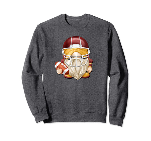 Football Coach And Dad Gnome Sweatshirt - Aesthetic Graphic for Adults - T-Shirt, Sweatshirt, Hoodie